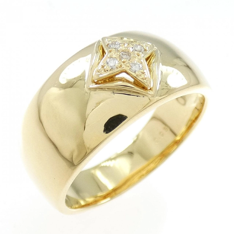 Nhẫn kim cương K18YG 0.05CT - Hàng hiệu Chính hãng 850802