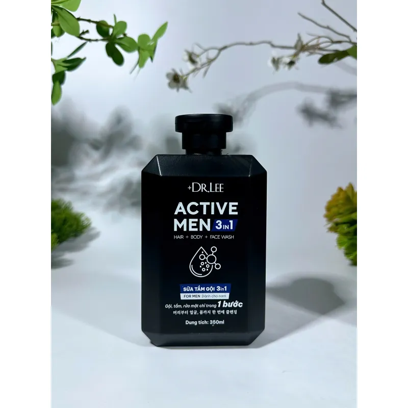 Sữa tắm gội rửa mặt năm 3 in 1 Dr. Lee Actives Men, 350ml 753981