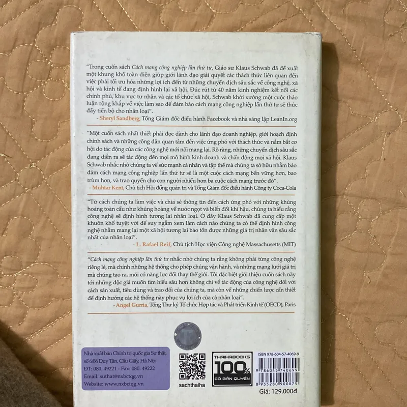 Cách Mạng Công Nghiệp Lần Thứ Tư - Klaus Schwab 736276