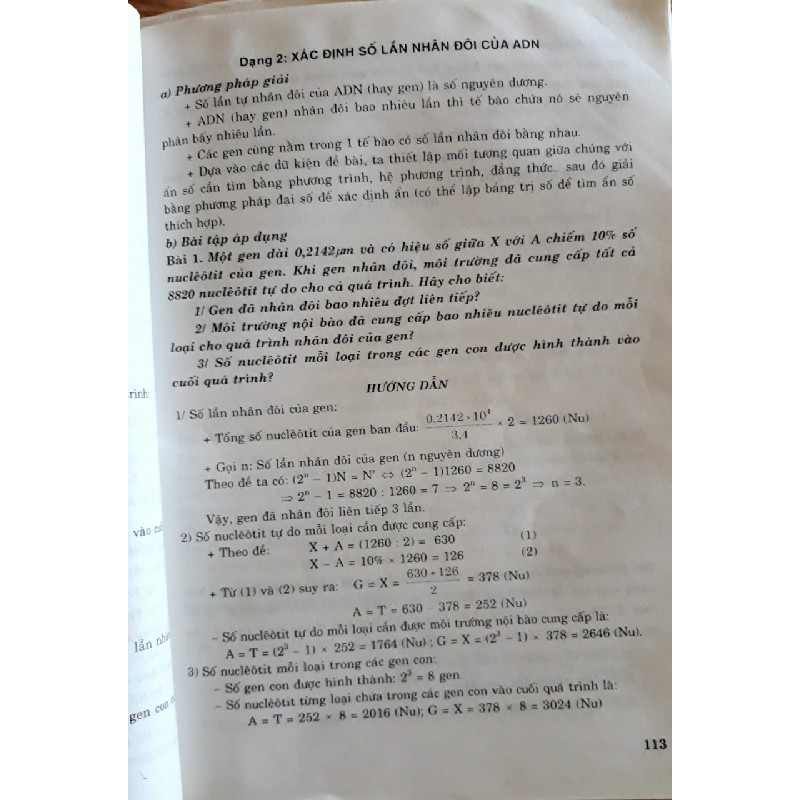 BỒI DƯỠNG HỌC SINH GIỎI 9 VÀ LUYỆN THI VÀO LỚP 10 CHUYÊN MÔN SINH HỌC HUỲNH QUỐC THÀNH 13317