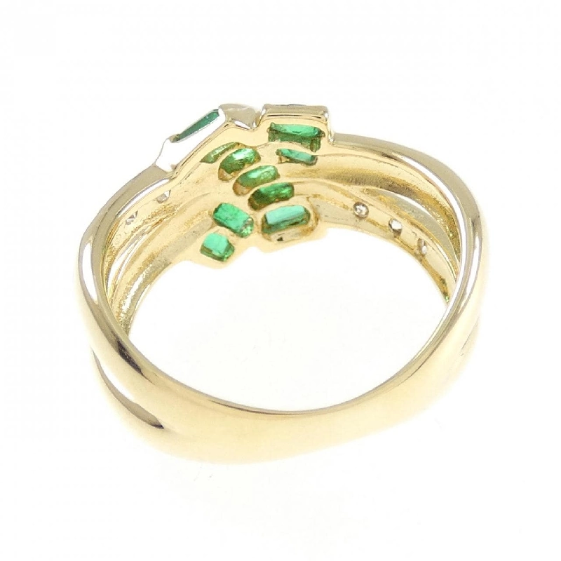 Nhẫn Emerald K18YG 0.48CT 670596