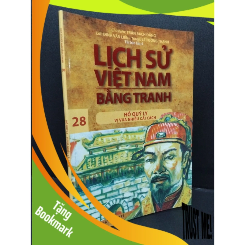 (TẶNG BOOKMARK) Lịch sử Việt Nam bằng tranh tập 28 Trần Bạch Đằng mới 80% bẩn nhẹ 2017 RBK.ASB1809 946985