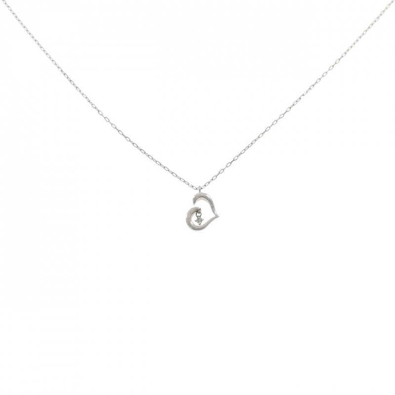 K10WG Dây chuyền kim cương hình trái tim 0.01CT - Hàng hiệu Chính hãng 860490