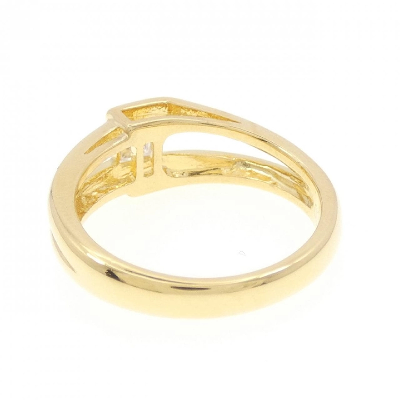 Nhẫn kim cương K18YG 0.35CT 670983