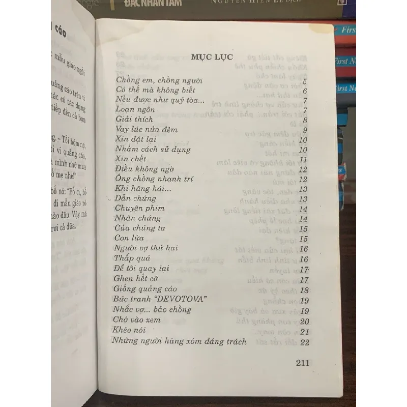 Khẩu chiến phu thê- Tiếng cười gia đình và dân số- Đặng Việt Thuỷ 699505