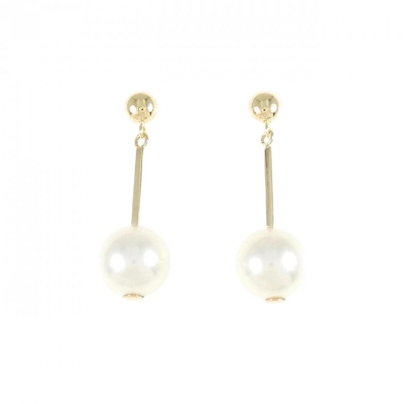 K18YG Bông tai ngọc trai Akoya 8.5mm - Hàng hiệu Chính hãng 876767