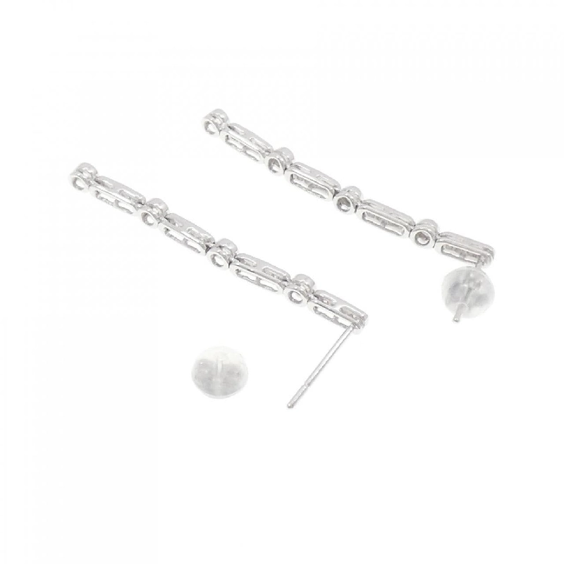 K18WG Bông tai kim cương - Hàng hiệu Authentic 869972