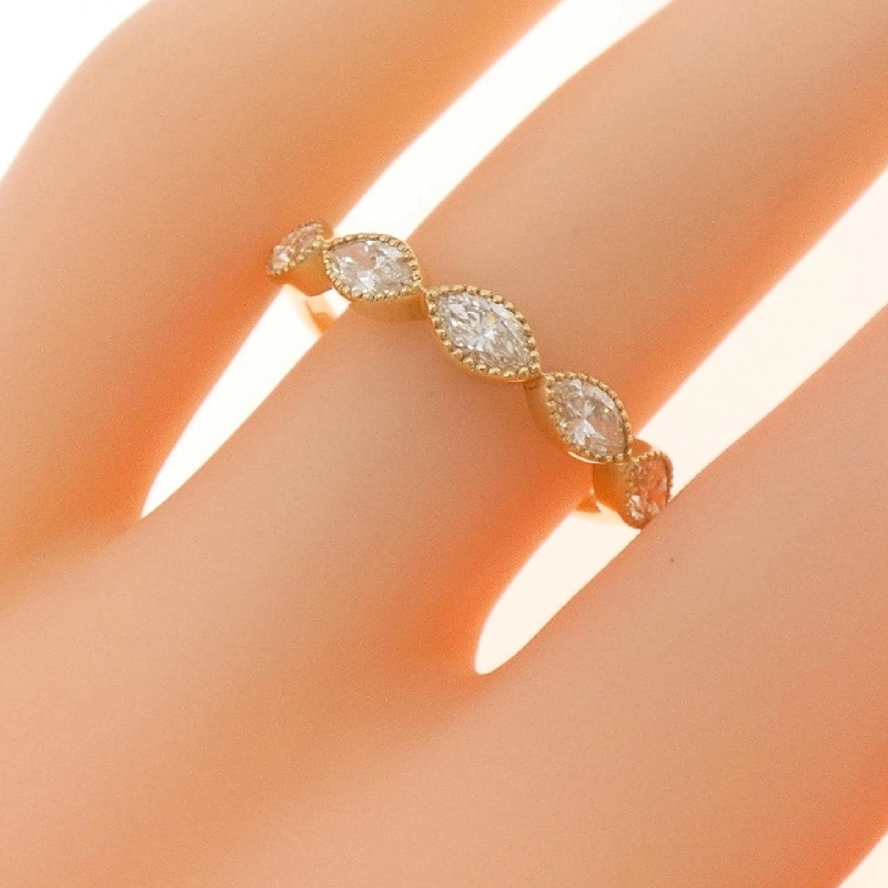 【Sản phẩm mới】Nhẫn kim cương K18YG 0.78CT 669051