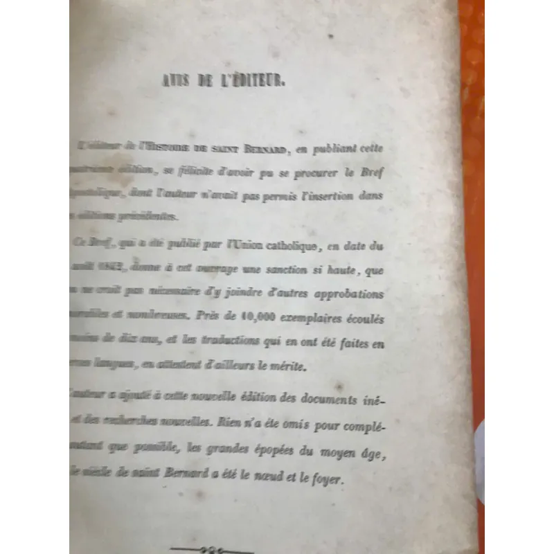 Histoire de Saint Bernard et de son siècle (Tome Premier) 796943