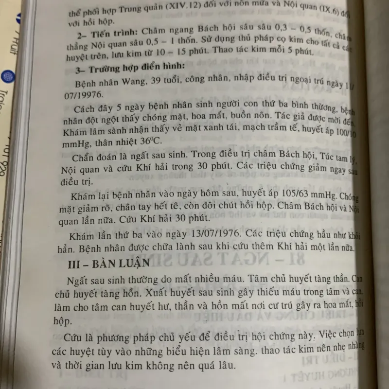 Châm cứu lâm sàng thực nghiệm nội ngoại khoa, Đoàn Xuân Dũng dịch 936935