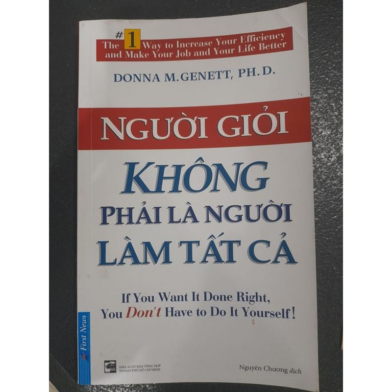 Người giỏi không phải là người làm tất cả 164821