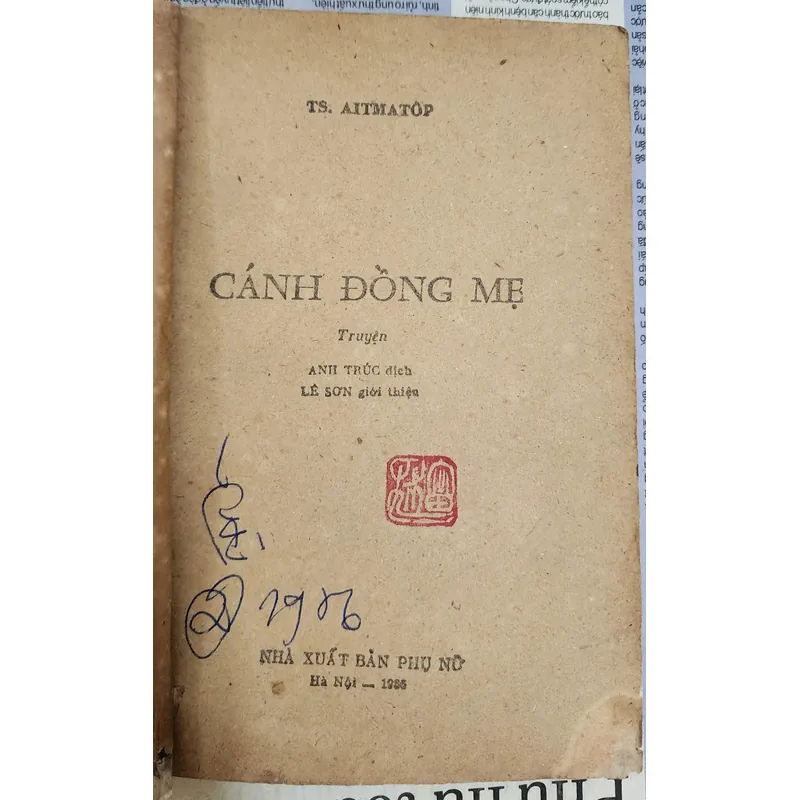 Truyện CÁNH ĐỒNG MẸ, nhà văn Chyngyz Torekulovich Aitmatov 706222