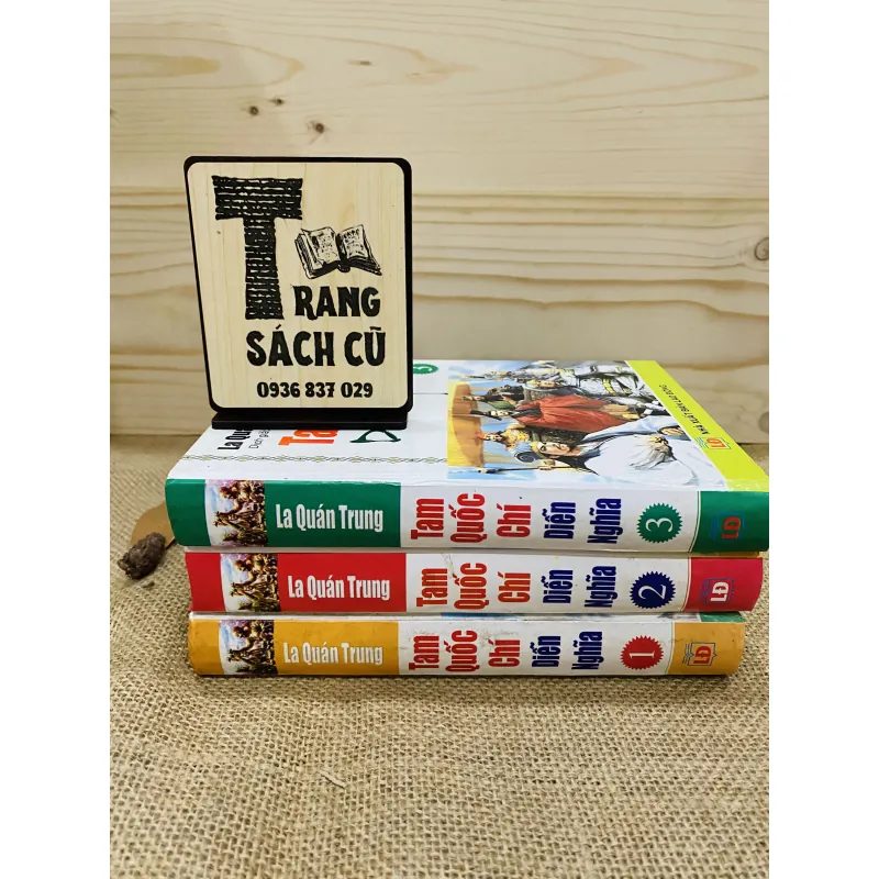 TAM QUỐC CHÍ DIỄN NGHĨA TRỌN BỘ 3 TẬP 755967