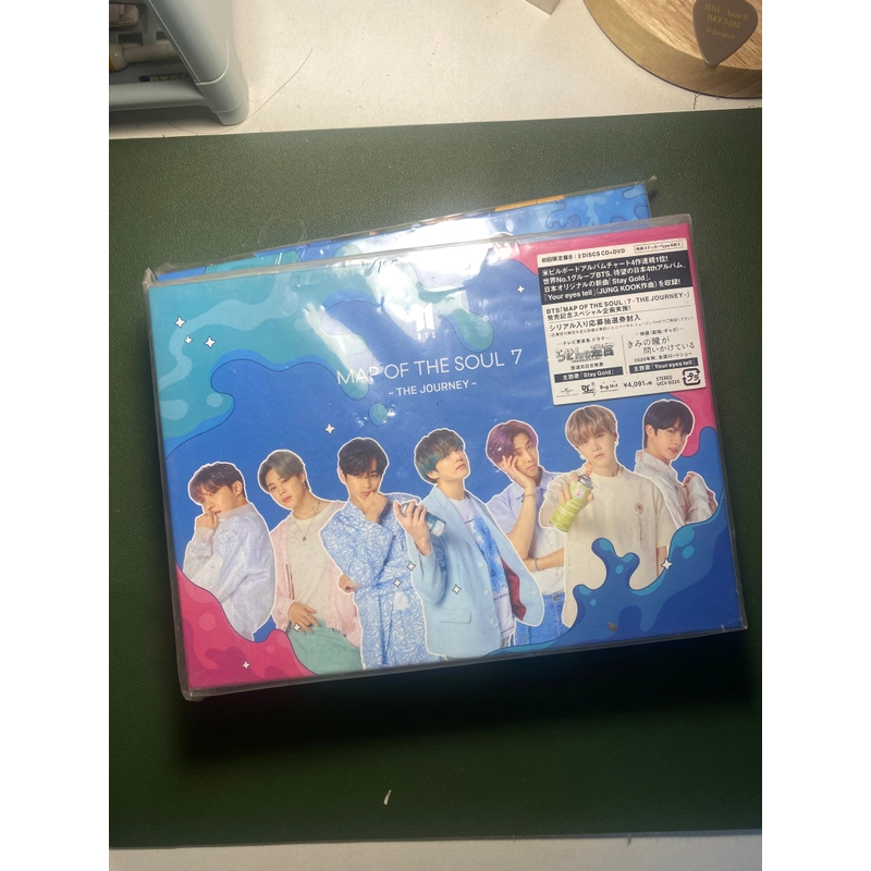 BTS - Album MAP OF THE SOUL:7 ~THE JOURNEY t.Nhật bản giới hạn B: CD +DVD (nguyên seal) 362964