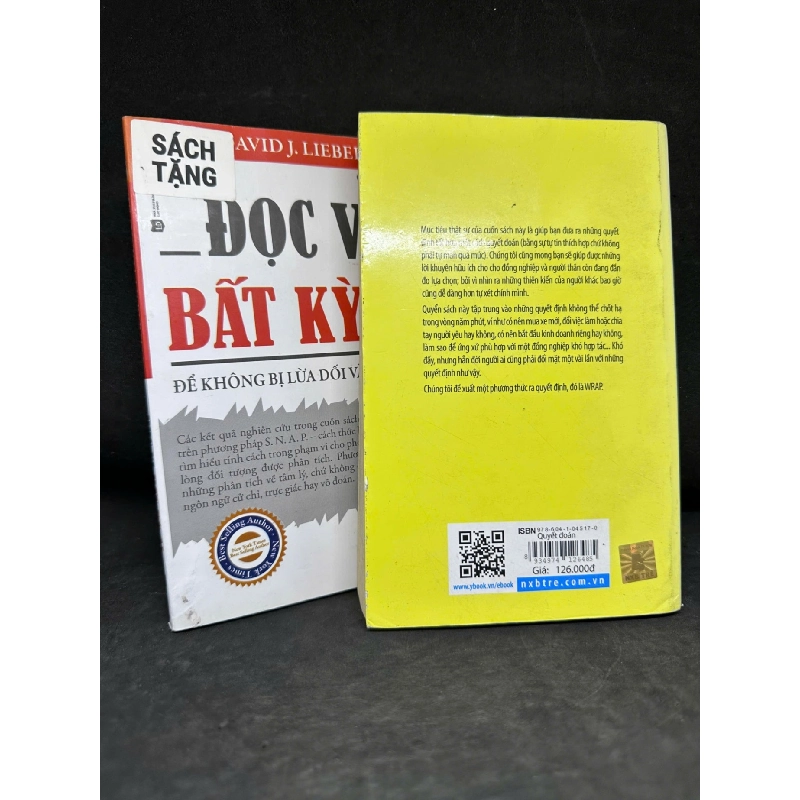 [Phiên Chợ Sách Cũ] Quyết Đoán, 2015 - Chip Heath & Dan Heath H1809 SBM 925136