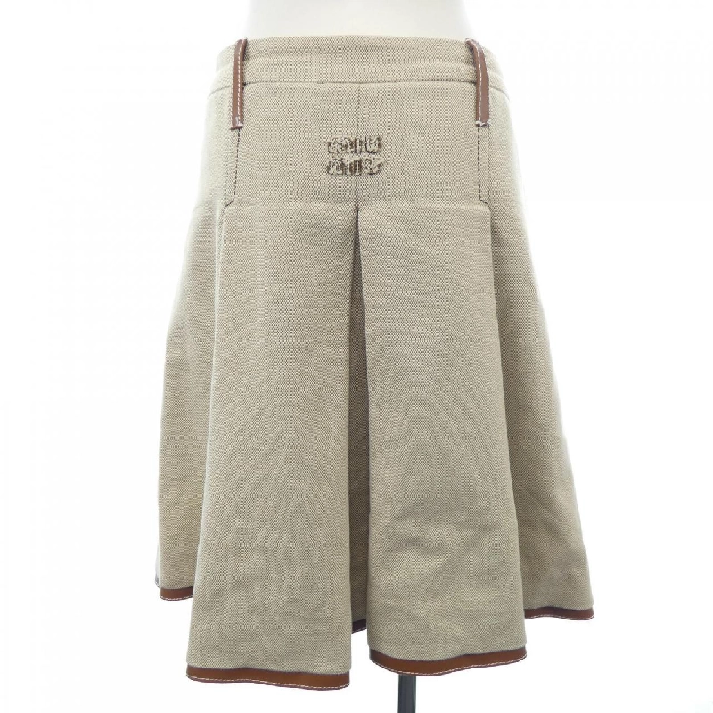 ミュウミュウ MIU MIU MIU MIU ロゴ MG2198 SOOO 14Z3 スカート 647937
