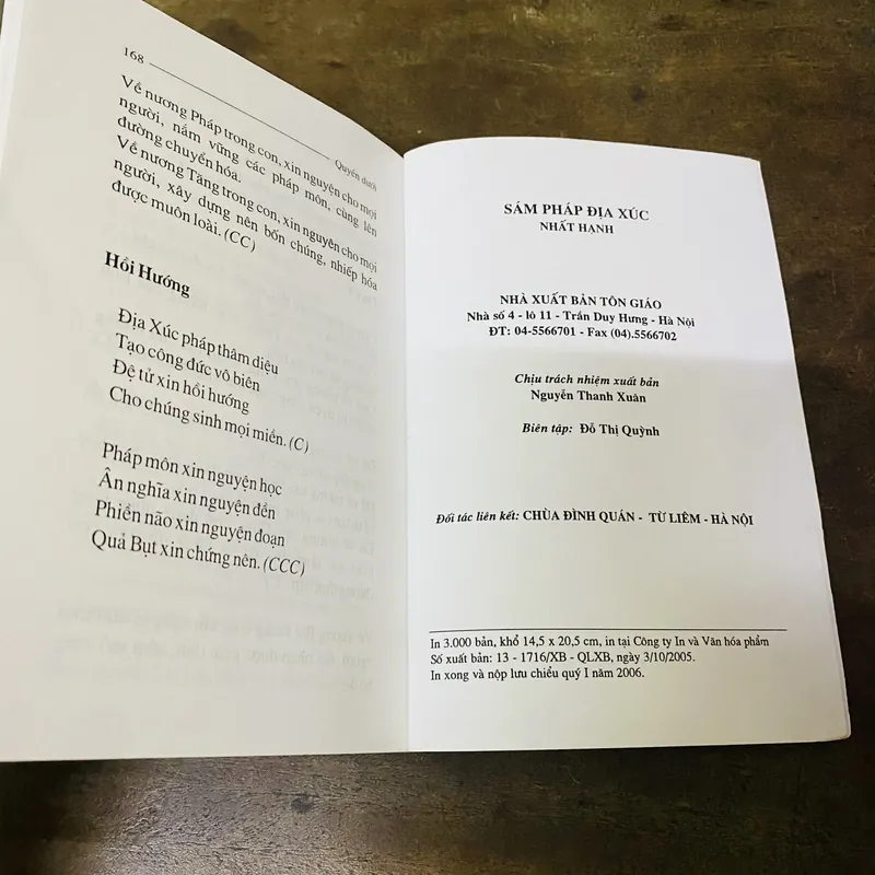 Sám pháp địa xúc - Thích Nhất Hạnh  740058