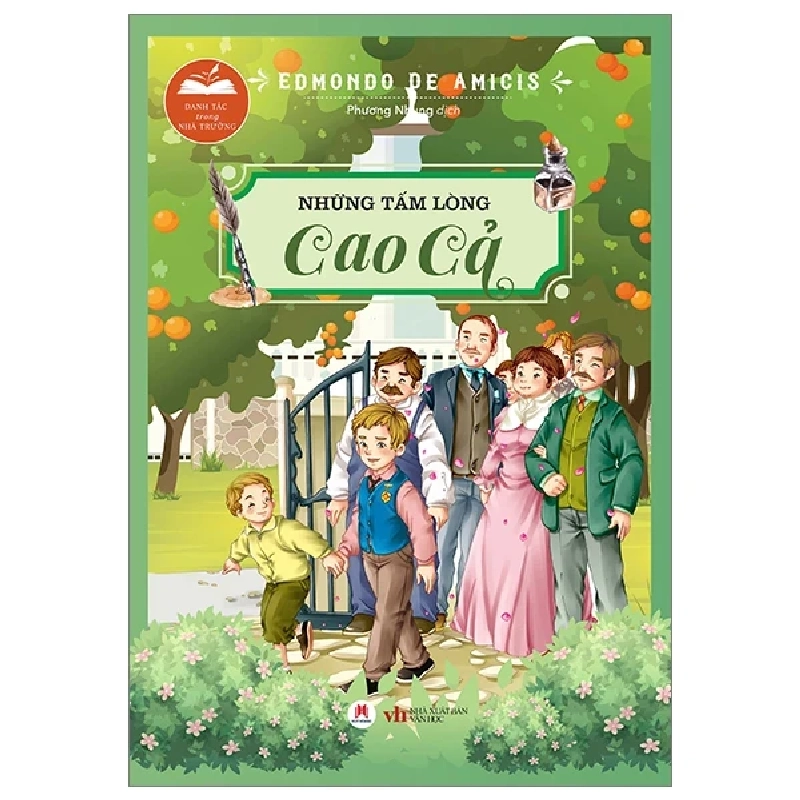 Danh Tác Trong Nhà Trường - Những Tấm Lòng Cao Cả - Edmondo De Amicis (Mới 100%) Tác phẩm kinh điển, Huy Hoàng - SÁCH ĐẠI HỌC 488176