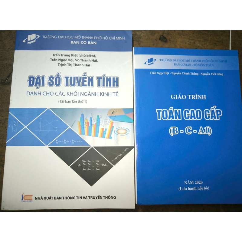 HỌC GIỎI COMBO: Đại số tuyến tính (Trần Trung Kiệt) & GT Toán cao cấp (Trần Ngọc Hội) 368694