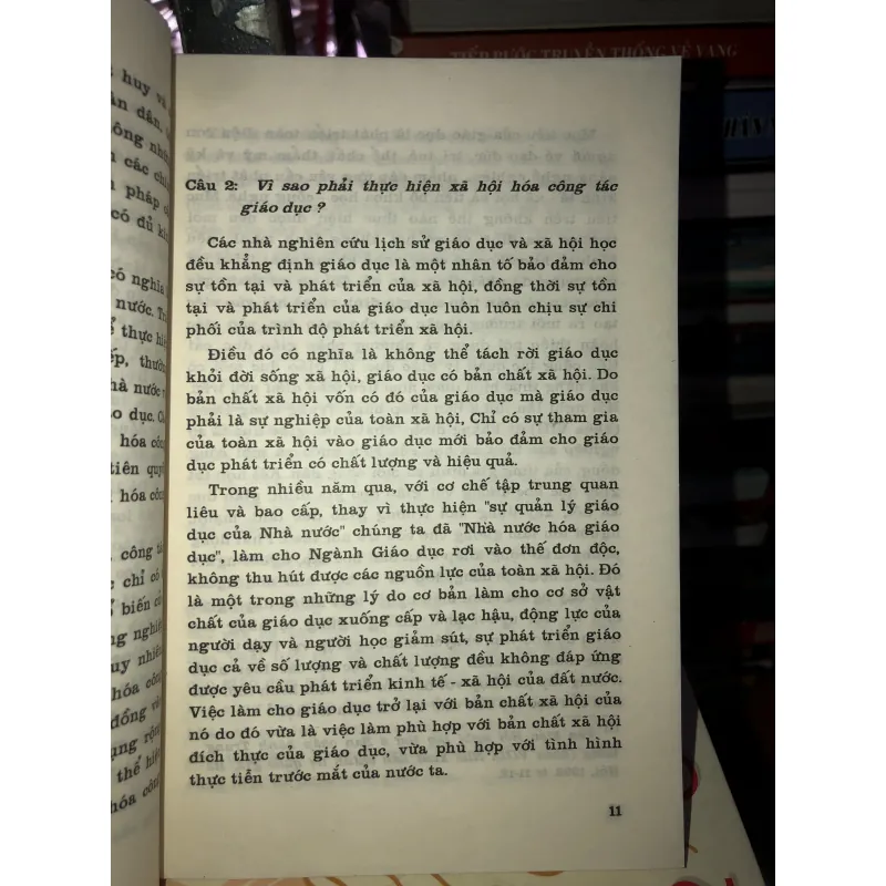 Xã hội hoá công tác giáo dục nhận thức và hành động  758901