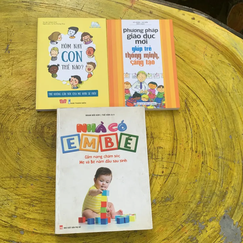 COMBO NHÀ CÓ EM BÉ- PHƯƠNG PHÁP GIÁO DỤC MỚI GIÚP TRẺ THÔNG MINH , SÁNG TẠO- HÔM NAY CON… 744815