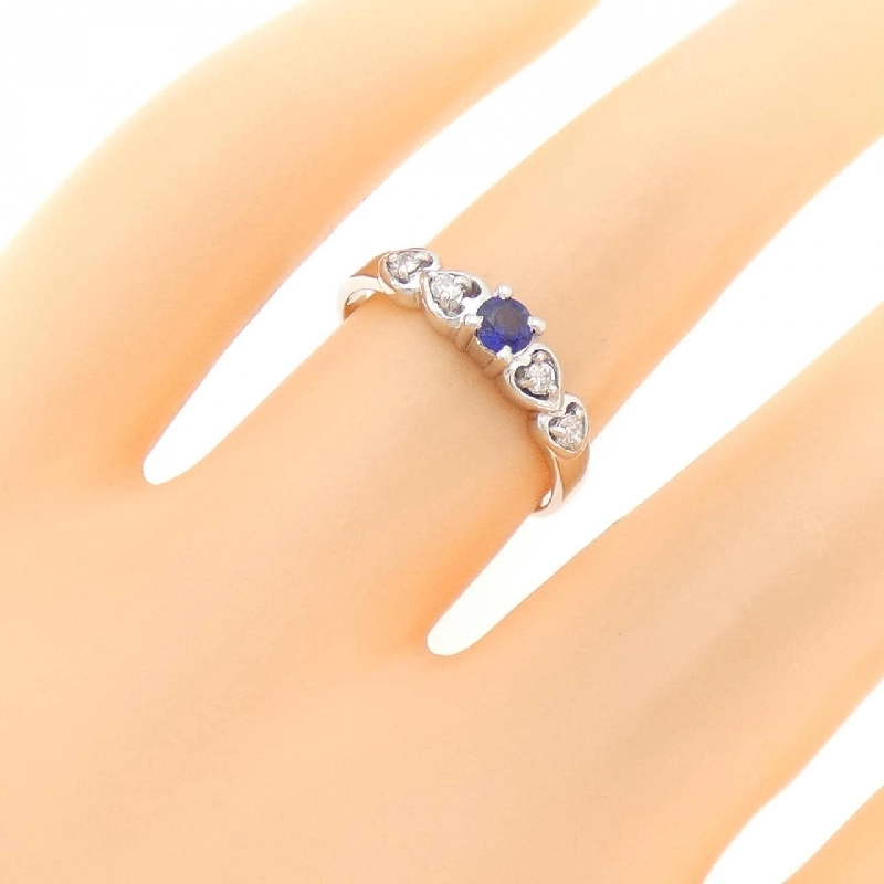 Nhẫn Sapphire PT900 0.15CT 670190