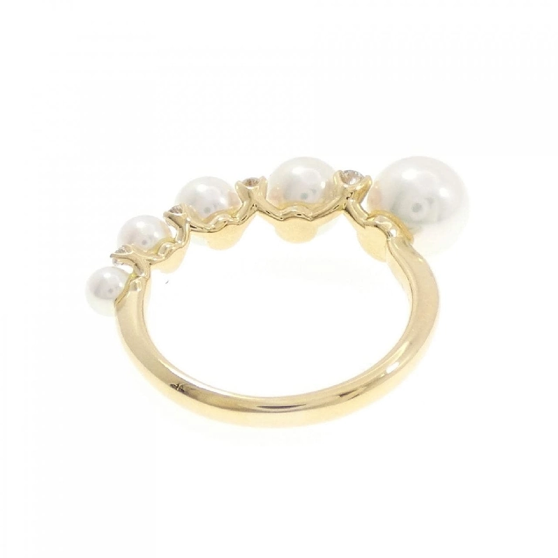 Nhẫn ngọc trai Akoya K18YG - Hàng hiệu Authentic 848017