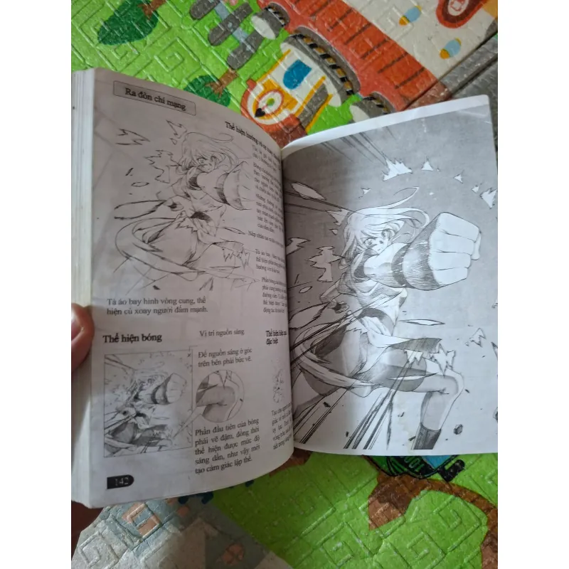 Vẽ Truyện Tranh Phong Cách Nhật Bản: Vẽ Nhân Vật Hành Động 1001781