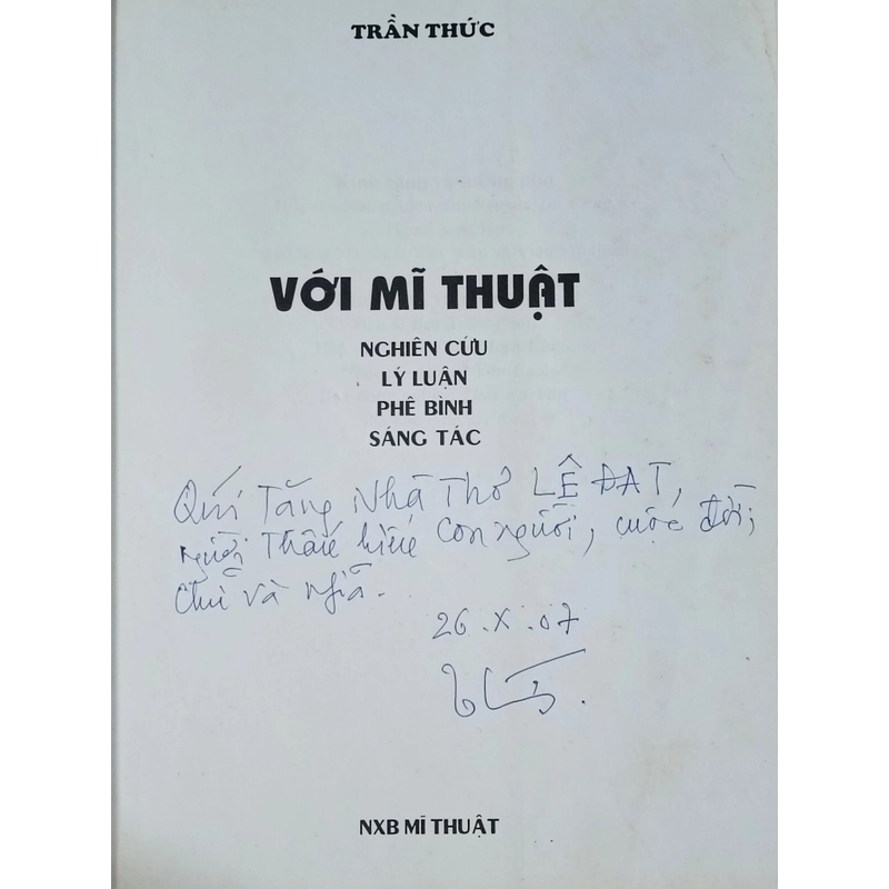 Trần Thức với mỹ thuật 517614