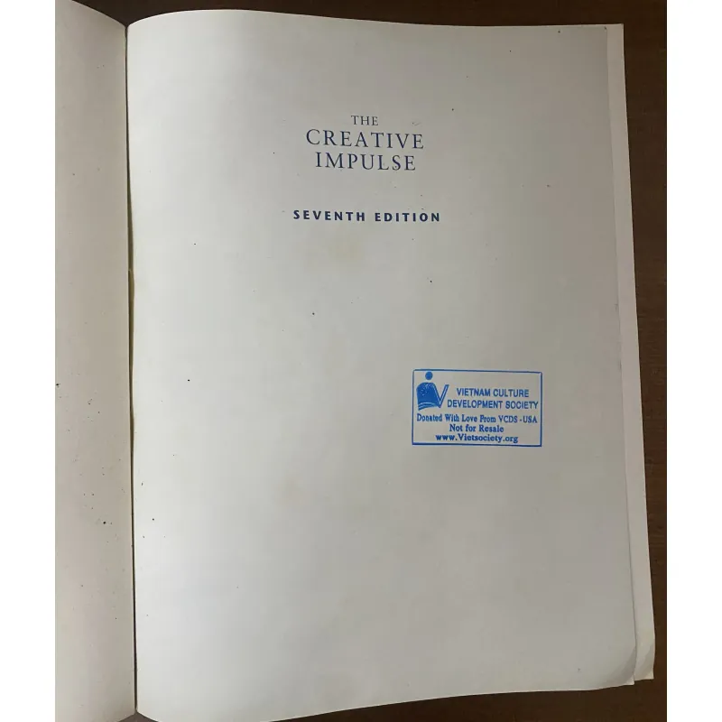 The Creative Impulse: An Introduction to the Arts" (ấn bản thứ 7)-Dennis J. Sporre 1024276