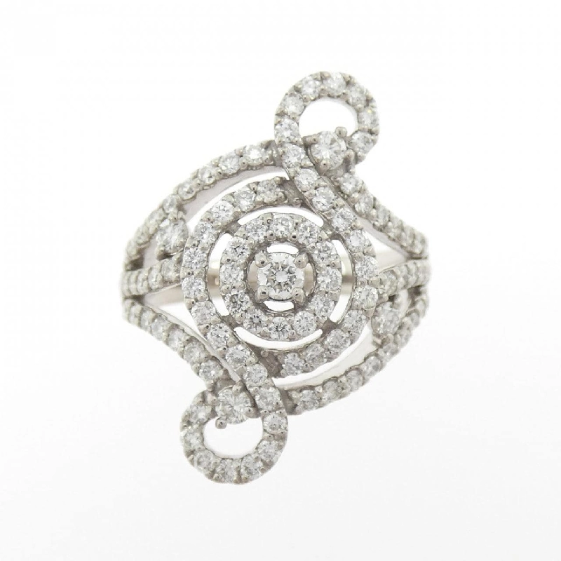 Nhẫn kim cương K18WG 1.12CT - Hàng hiệu chính hãng 854399