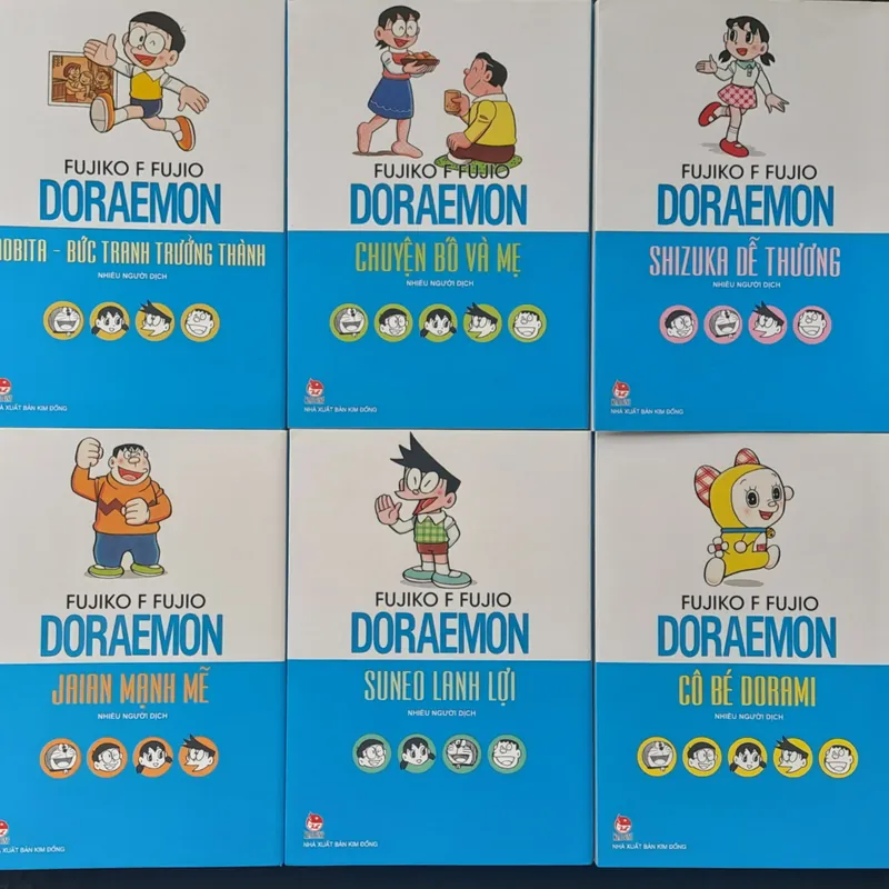 Doraemon và những người bạn thân yêu  (Bộ 6 cuốn, khổ miini) 564539