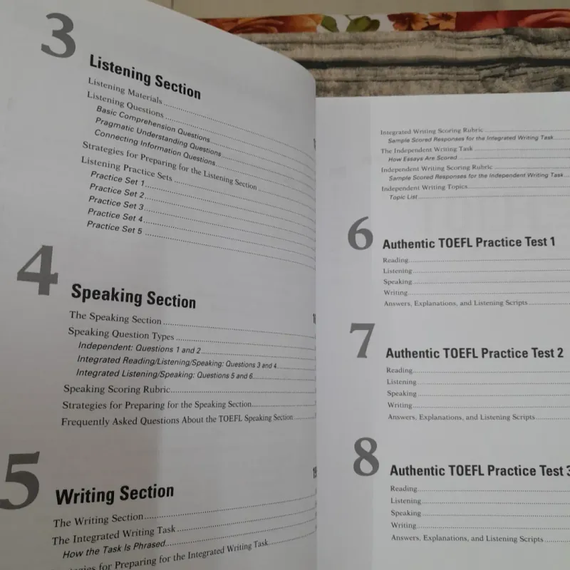 Sách The Official Guide to the TOEFL TEST 4TH EDI with Authentic Tests. Singapore 2012 761557