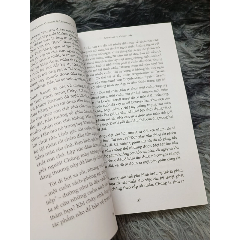 Đừng mơ từ bỏ sách giấy (Umberto Eco) 535533