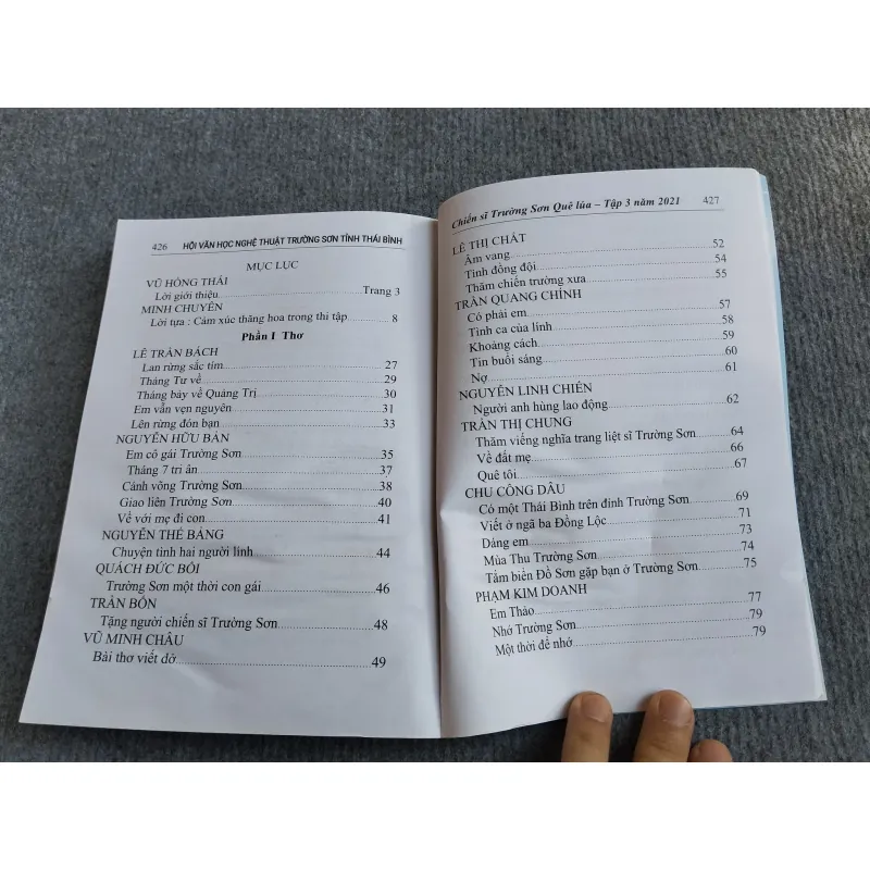 THƠ VĂN CHIẾN SĨ TRƯỜNG SƠN QUÊ LÚA TẬP III 568173