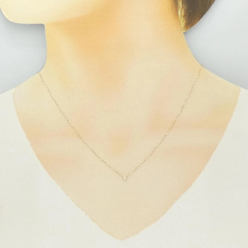 Dây chuyền kim cương Ete 0.01CT - Hàng hiệu Authentic 839820