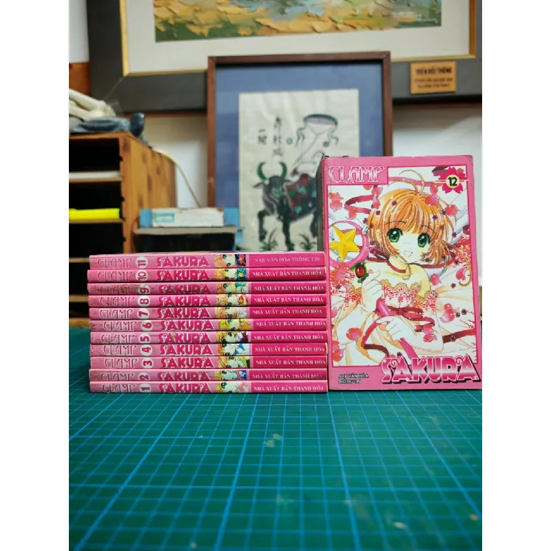 TRUYỆN TRANH Sakura Clamp Thủ Lĩnh Thẻ Bài Full bộ 12 tập 126991