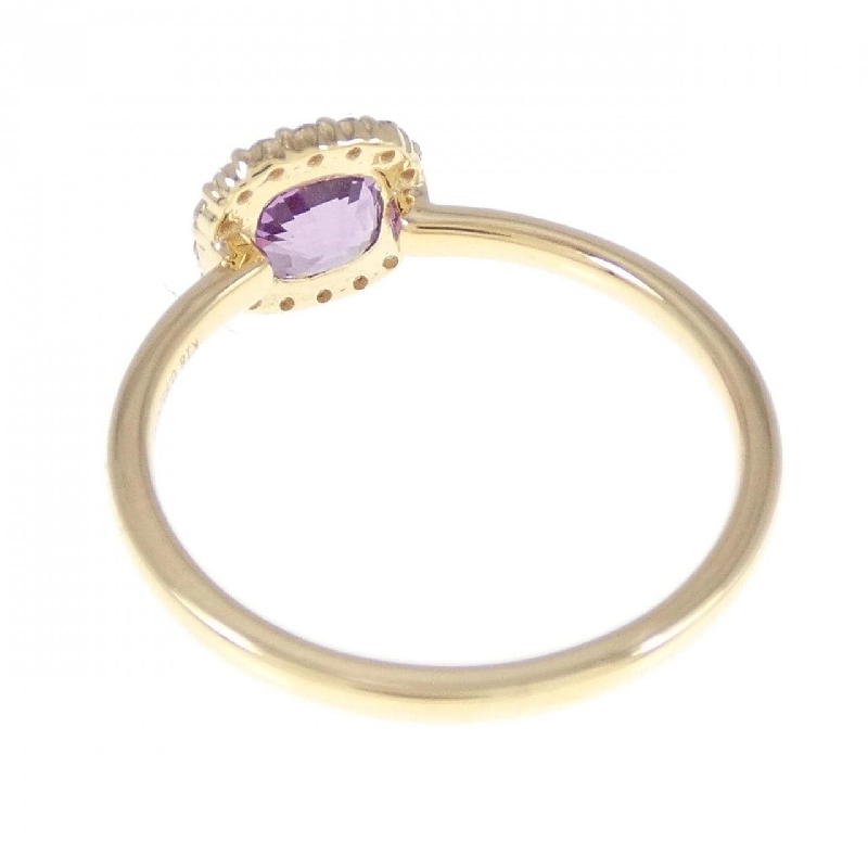 Nhẫn Sapphire K18YG 0.95CT - Hàng hiệu Chính hãng 856012