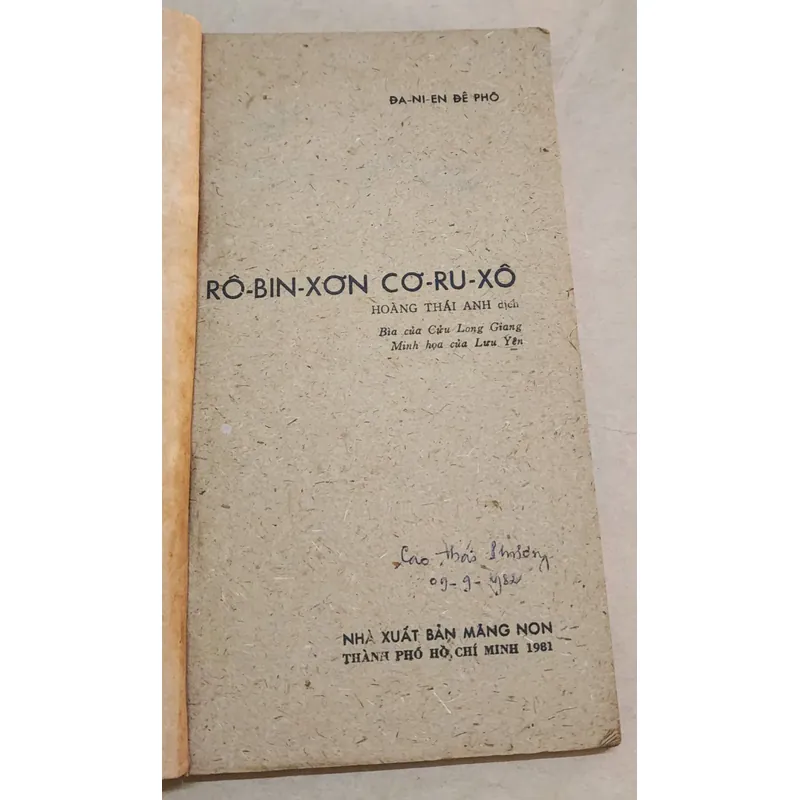 NXB Măng Non & tranh vẽ: Robinson Crusoe
(Daniel Defoe) 732190