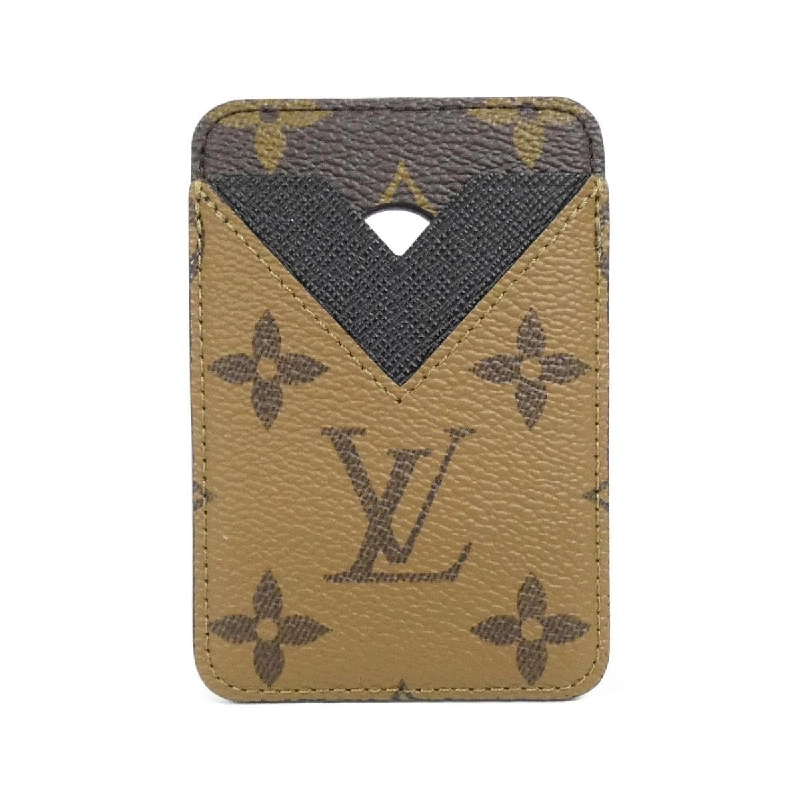 【Sản phẩm chưa sử dụng】Louis Vuitton Monogram Reverse Port Card Magnet M25654 Ví 623517