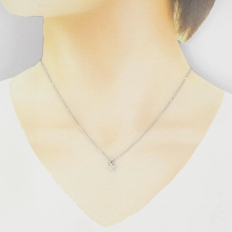 K10WG Dây chuyền kim cương 0.13CT - Hàng hiệu Chính hãng 865678