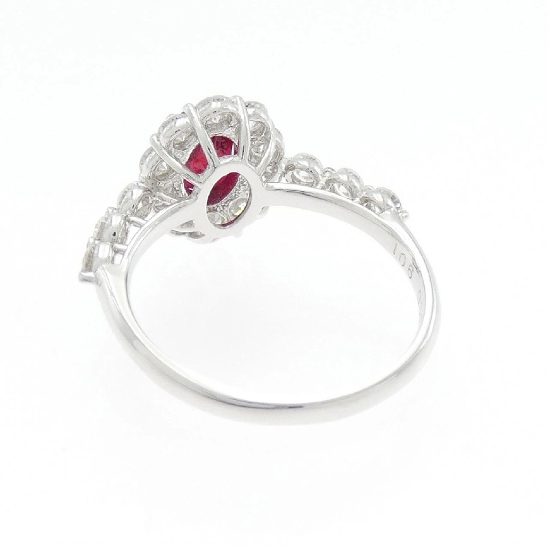 Nhẫn Ruby PT900 1.06CT Xuất xứ từ Myanmar - Hàng hiệu Chính hãng 855072