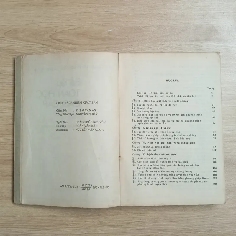 Bài tập Toán Học Cao Cấp Phần I (1996) 907560
