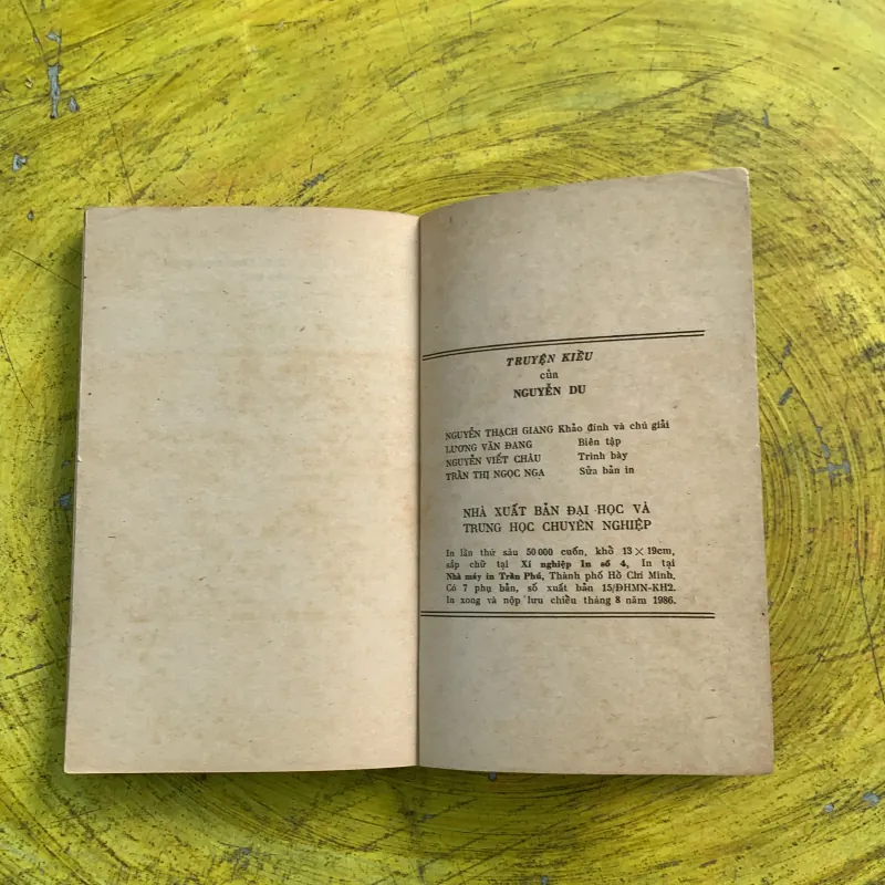 TRUYỆN KIỀU 1986 bản minh họa - Nguyễn Du  790779