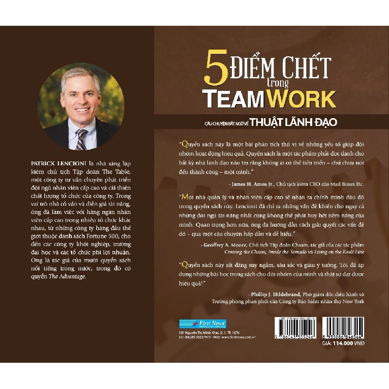 5 Điểm Chết Trong Teamwork - Patrick Lencioni 293386