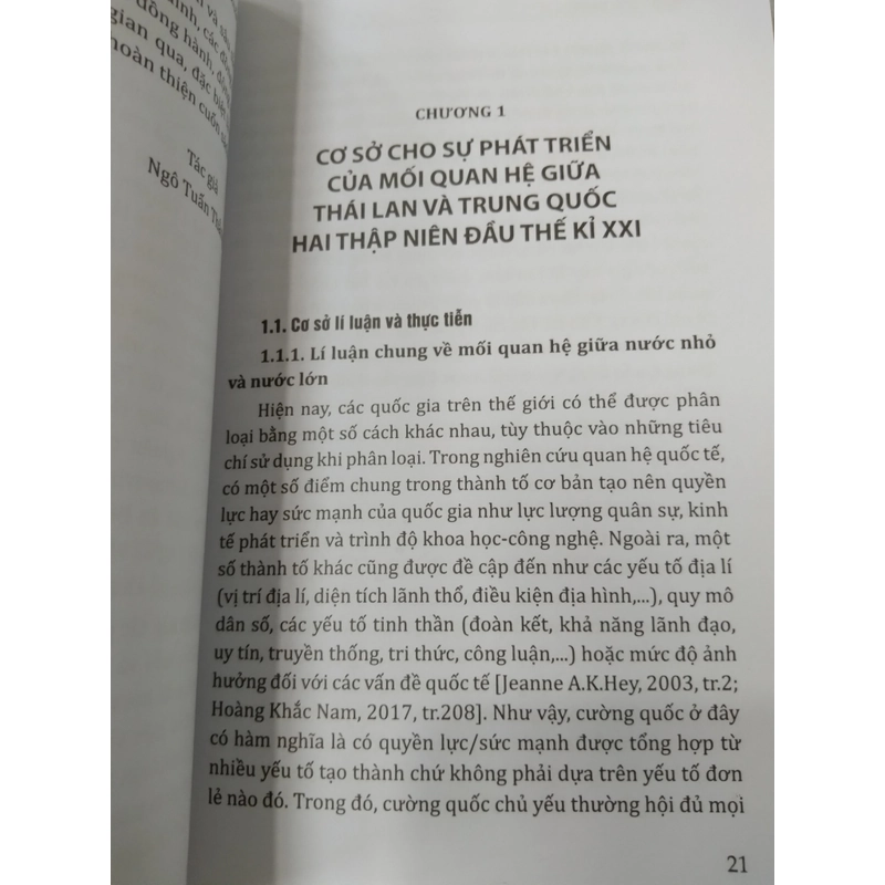 Quan Hệ Thái Lan - Trung Quốc Hai Thập Niên Đầu Thế Kỉ XXI 522748