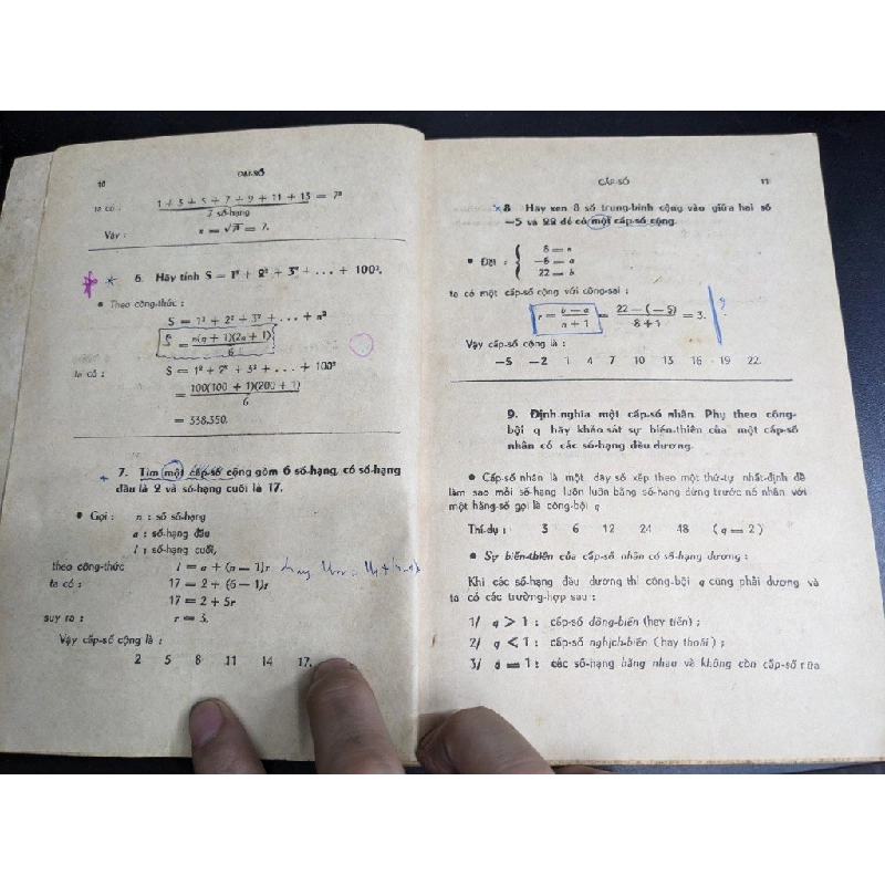 Câu hỏi giáo khoa Đại số ( Tú Tài phần Nhất ban B ) - Nguyễn Đình Chung Song 395976