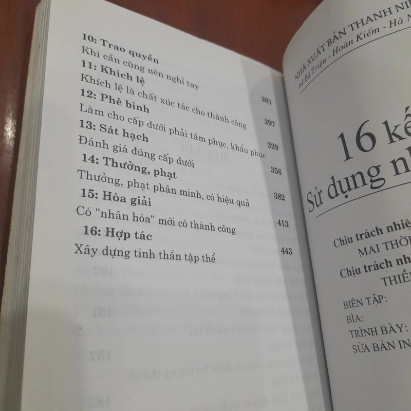 16 kế SỬ DỤNG NHÂN TÀI (dịch từ nguyên bản tiếng Trung) 462872
