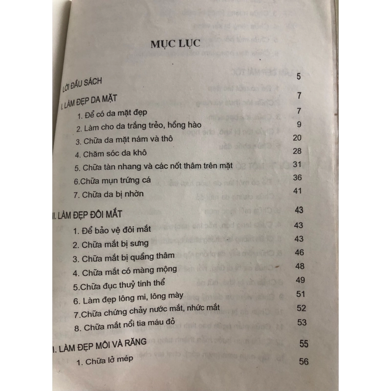 TỰ LÀM ĐẸP BẰNG RAU CỦ QUẢ  - 159 trang, nxb: 2008 320468