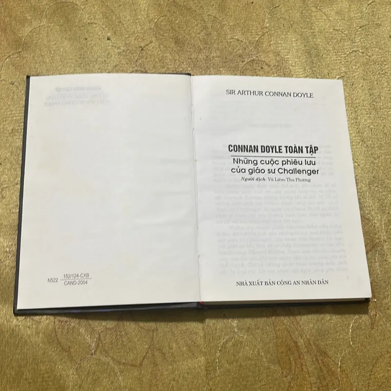NHỮNG CUỘC PHIÊU LƯU CỦA GIÁO SƯ CHALLENGER- SIR ARTHUR CONAN DOYLE - TOÀN TẬP 756290